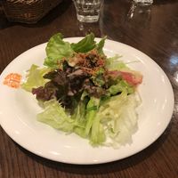 Course salad at T's Restaurant in Tokyo