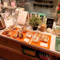 Shop section selling biscuits at T's Restaurant in Tokyo