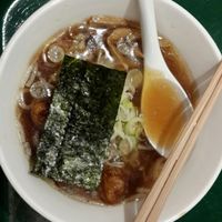 shoyu ramen (soy sause based soup) at T's Restaurant in Tokyo