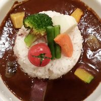 vegetable curry  at T's Restaurant in Tokyo