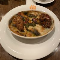 Paella with extra chicken at T's Restaurant in Tokyo