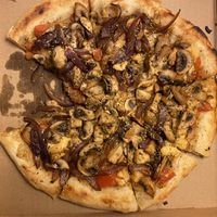   at Coral Vegan Pizza in Playa Del Carmen