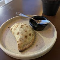 Empanada  at Coral Vegan Pizza in Playa Del Carmen