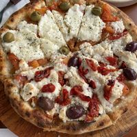   at Coral Vegan Pizza in Playa Del Carmen