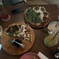   at Coral Vegan Pizza in Playa Del Carmen