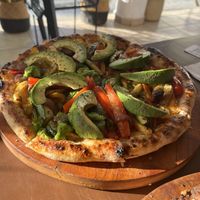   at Coral Vegan Pizza in Playa Del Carmen