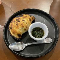 Empanada  at Coral Vegan Pizza in Playa Del Carmen