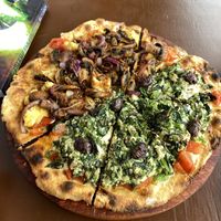   at Coral Vegan Pizza in Playa Del Carmen