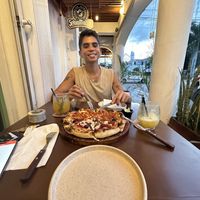   at Coral Vegan Pizza in Playa Del Carmen