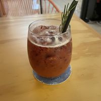 Passion fruit drink  at Coral Vegan Pizza in Playa Del Carmen