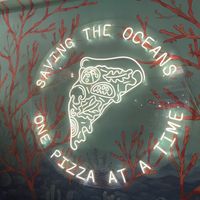   at Coral Vegan Pizza in Playa Del Carmen