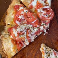 My gluten free vegan pizza, they can do gluten and gluten free😃 at Coral Vegan Pizza in Playa Del Carmen