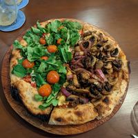 Pizza at Coral Vegan Pizza in Playa Del Carmen