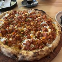   at Coral Vegan Pizza in Playa Del Carmen