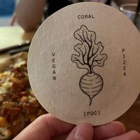   at Coral Vegan Pizza in Playa Del Carmen