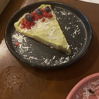 Avocado pie   at Coral Vegan Pizza in Playa Del Carmen