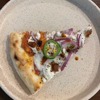   at Coral Vegan Pizza in Playa Del Carmen