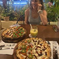   at Coral Vegan Pizza in Playa Del Carmen