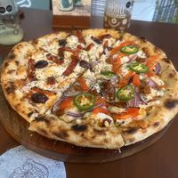 Cozumel / Mexicana  at Coral Vegan Pizza in Playa Del Carmen