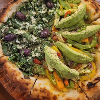 Pizza at Coral Vegan Pizza in Playa Del Carmen