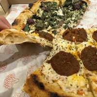   at Coral Vegan Pizza in Playa Del Carmen