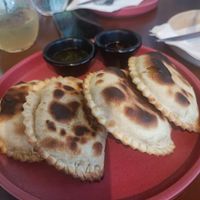 Empanadas at Coral Vegan Pizza in Playa Del Carmen