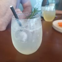 Lemonade at Coral Vegan Pizza in Playa Del Carmen