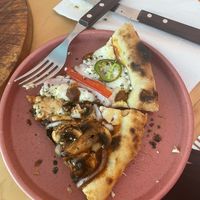   at Coral Vegan Pizza in Playa Del Carmen