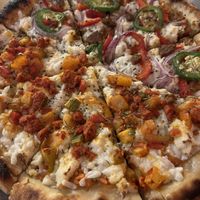   at Coral Vegan Pizza in Playa Del Carmen