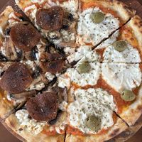   at Coral Vegan Pizza in Playa Del Carmen