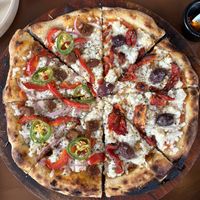   at Coral Vegan Pizza in Playa Del Carmen