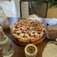   at Coral Vegan Pizza in Playa Del Carmen