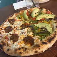   at Coral Vegan Pizza in Playa Del Carmen