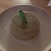 Flan  at Coral Vegan Pizza in Playa Del Carmen