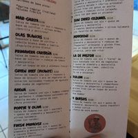 Menu  at Coral Vegan Pizza in Playa Del Carmen