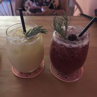 Drinks  at Coral Vegan Pizza in Playa Del Carmen