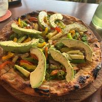   at Coral Vegan Pizza in Playa Del Carmen
