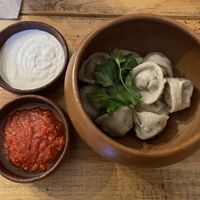 Dumplings   at Viriditas Cocina Vegana in Oaxaca