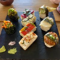 sushi ♥️  at Viriditas Cocina Vegana in Oaxaca