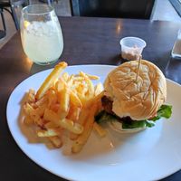 Burger at Antares in Cordoba