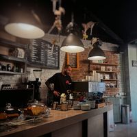   at Drip Coffee Shop in Bucharest