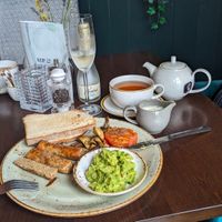 Vegan breakfast at The Spread Eagle in Blackburn