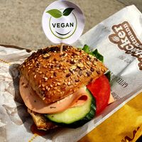 Vurstbrötchen at Dein Stadtbäcker Westerhorstmann in Dusseldorf