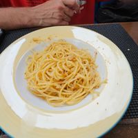 Pizza in spicy oil dressing at Gusto in Havana