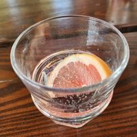 Grapefruit comes with your water at Zen Chay 2  in Cologne