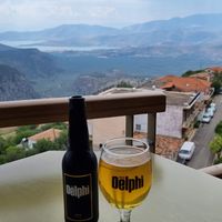  at Agora Cafe in Delphi