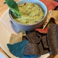 Guacamole con nachos  at Nordest Cafè in Puigcerda