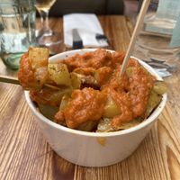 Patates braves  at Nordest Cafè in Puigcerda