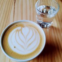 Delicious coffee at Nordest Cafè in Puigcerda