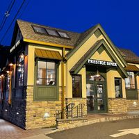 Outside at Prestige Diner & Restaurant in New Providence